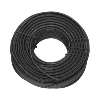 Cable para Micrófono de 100 Metros (328.08 Pies) | Compatible con Conectores XLR, 6.5 mm, 3.5 mm y RCA | PVC | Marcado por Metro | Alta Fidelidad | Núcleo de Cobre Puro