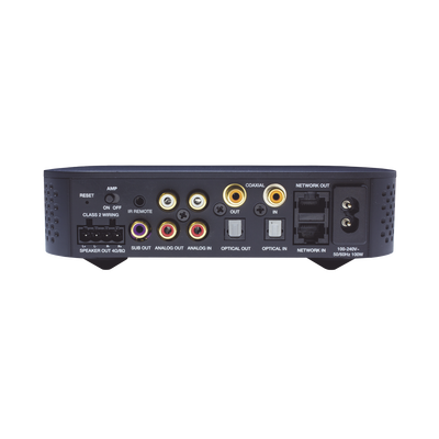 Amplificador una Zona, 2 Canales, 50 W por Canal, con Chromecast, Alexa Cast, Airplay, Spotify Connect: funciona con Google Assist