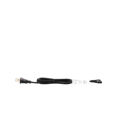 Cable de Alimentación Eléctrica para 120-240 Vca / 1 Metro (3.28 Pies) / 2 Clavijas Tipo Americano / Conector en Forma Tipo L