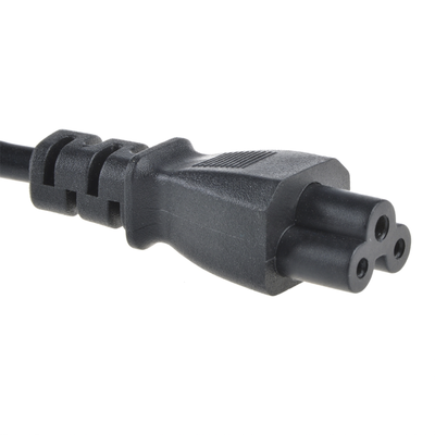 Cable de Alimentación Eléctrica para 120-240 Vca / 1.8 Metros (5.91 Pies) / Trifásico / Conector Tipo Mouse