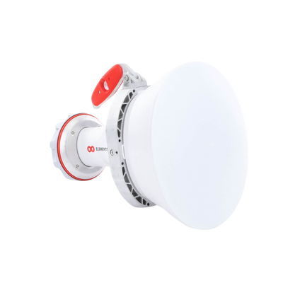 Antena asimétrica de 30° (30°H 20°V) 20.5 dBi tipo cuerno 5180-6000 MHz altamente eficiente, sin cables, sin perdidas, sin lóbulos listas para TwistPort