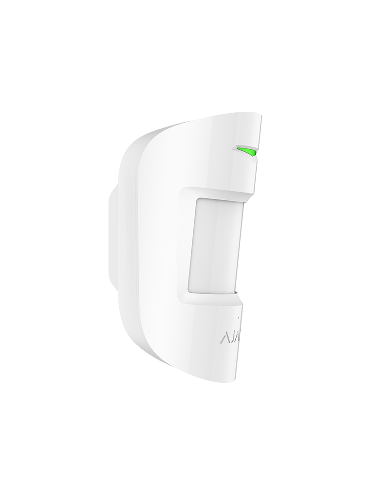 AJAX CombiProtectW - Detector inalámbrico combinado de rotura de cristal y movimiento. Color Blanco (28267.06.WH3)