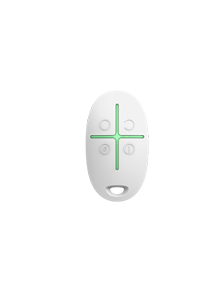 AJAX KIT RESIDENCIAL - Panel de  alarma Hub2Plus conexión Ethernet / WiFi / LTE, APP “AJAX PRO” iOS y Android , 1 sensor de movimiento, 2 detectores para puerta o ventana, 1 control remoto y una sirena interior inalámbrica color Blanco