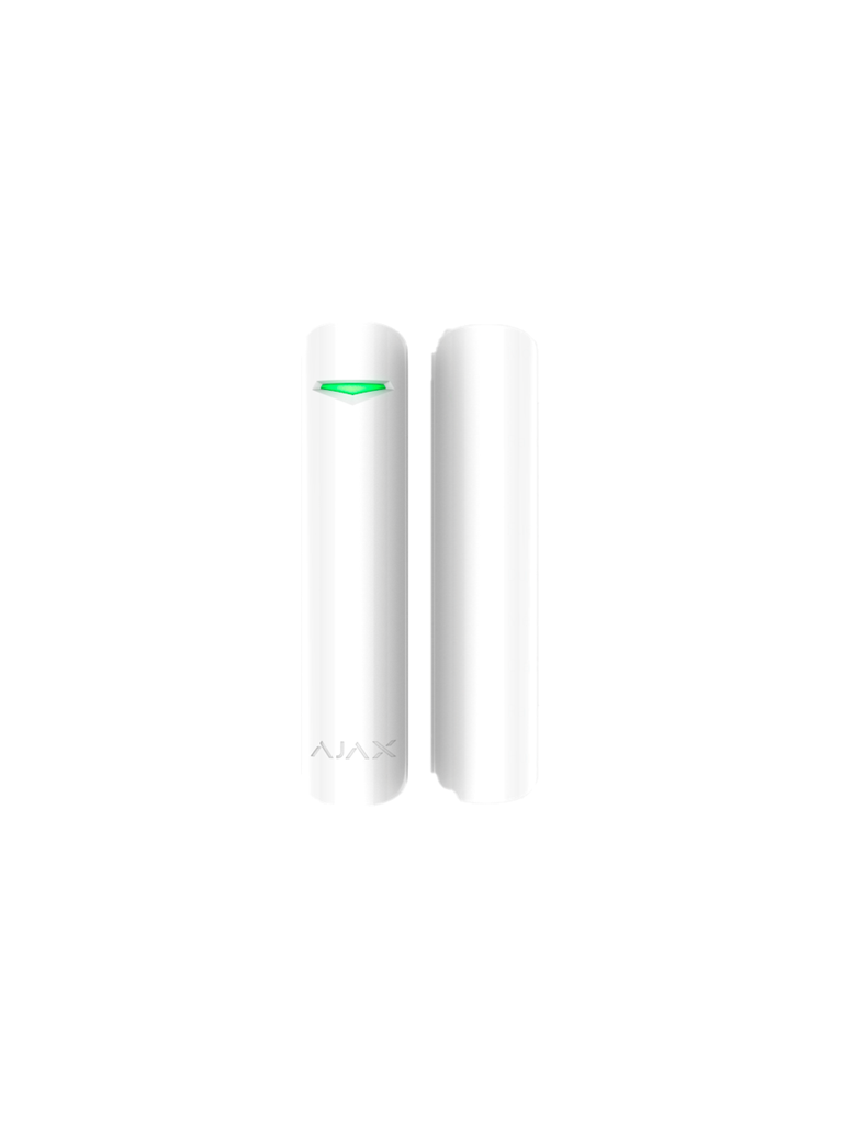 AJAX KIT STARTER - Panel de  alarma Hub2Plus conexión Ethernet / WiFi /  LTE APP “AJAX PRO” iOS y Android , 1 sensor de movimiento y 1 detector de puerta o ventana con entrada auxiliar en color blanco