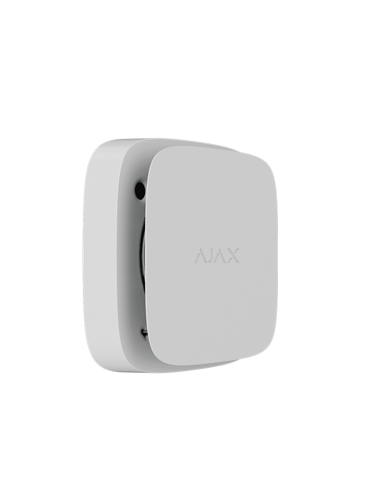 AJAX FireProtect 2 RB (Heat/Smoke/CO) - Detector inalámbrico de incendio con sensores de Calor, Humo y Monóxido de Carbono (CO). Color Blanco