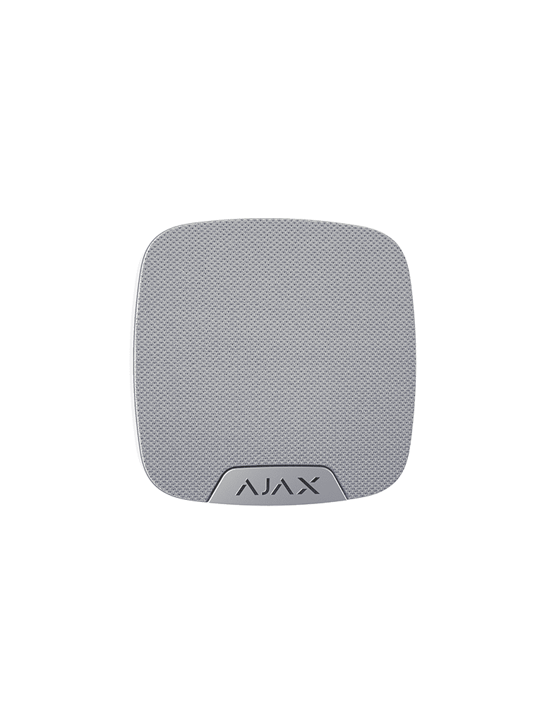 AJAX KIT RESIDENCIAL - Panel de  alarma Hub2Plus conexión Ethernet / WiFi / LTE, APP “AJAX PRO” iOS y Android , 1 sensor de movimiento, 2 detectores para puerta o ventana, 1 control remoto y una sirena interior inalámbrica color Blanco
