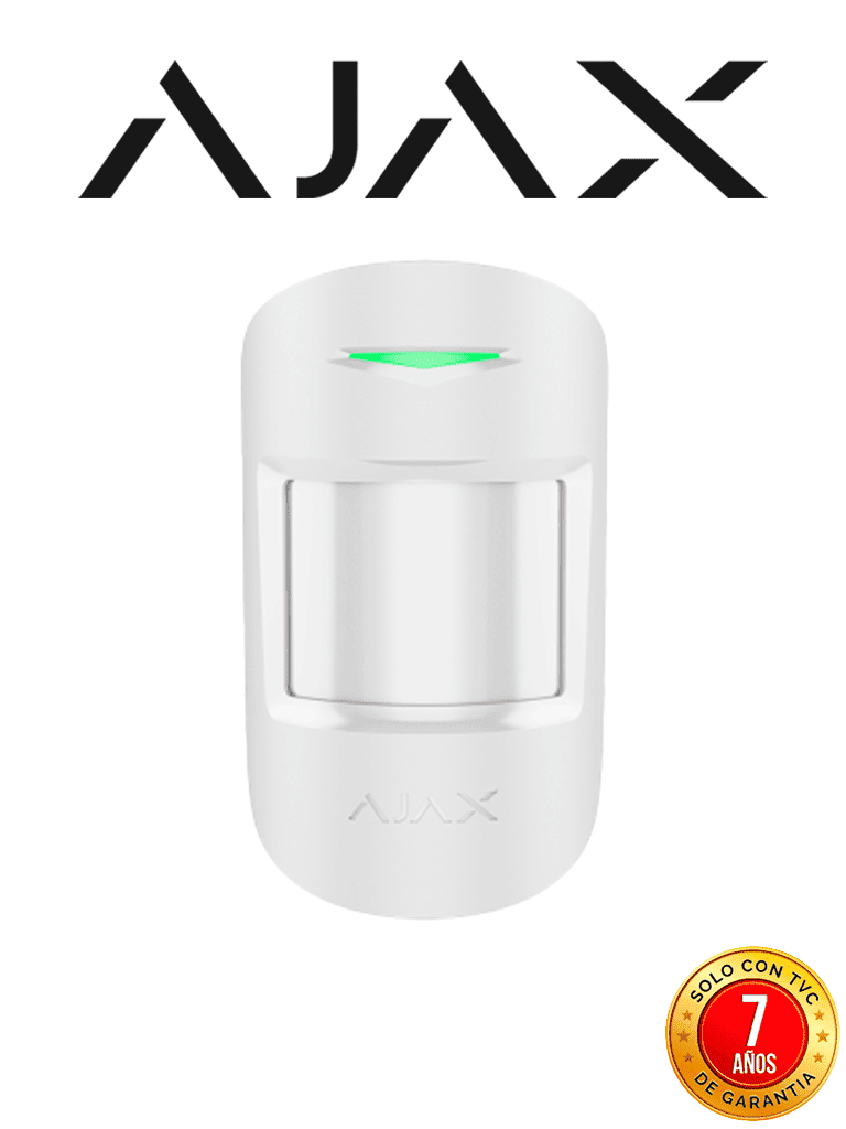 AJAX KIT RESIDENCIAL EXT - Panel de alarma Hub2(4G) conexión Ethernet/ 4G color Blanco/ APP “AJAX PRO” iOS y Android, 1 sensor de movimiento, 2 detectores para puerta o ventana, 1 control remoto y una sirena EXTERIOR inalámbrica