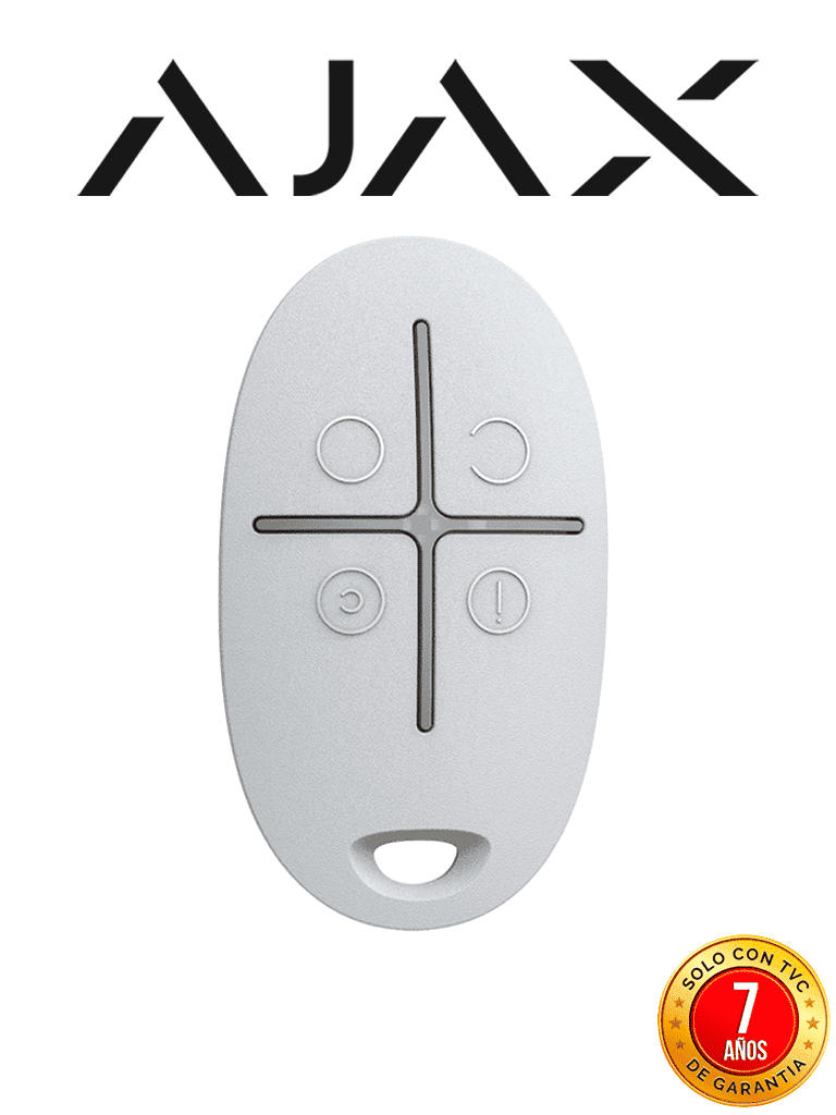 AJAX KIT RESIDENCIAL EXT - Panel de alarma Hub2(4G) conexión Ethernet/ 4G color Blanco/ APP “AJAX PRO” iOS y Android, 1 sensor de movimiento, 2 detectores para puerta o ventana, 1 control remoto y una sirena EXTERIOR inalámbrica