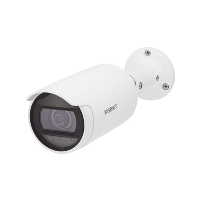 Cámara IP Tipo Bala 4 Megapíxel / Lente 3mm / IR 20M / WDR 120db / IP66 / H.265 & WiseStream / modo pasillo / POE 802.3af