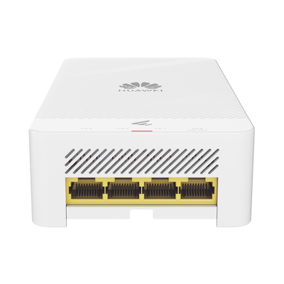 Punto de Acceso eKit Wi-Fi 6 para Pared / Hasta 128 Clientes / 2.9 Gbps / 1 Puerto Gigabit PoE in + 3 Puertos LAN Gigabit + 1 Puerto LAN PoE out / Smart Antenna 20% más cobertura / Libre de Licenciamiento