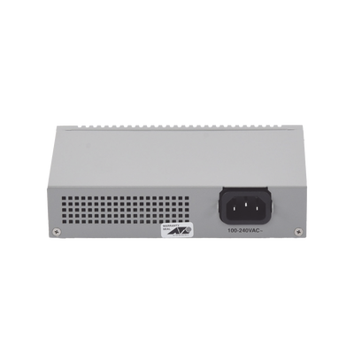 Switch Gigabit No Administrable, 5 Puertos 10/100/1000 Mbps fuente de alimentación interna
