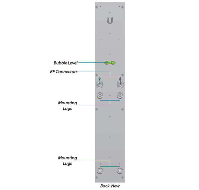 UBIQUITI AM-5G17-90 - Antena sectorial Airmax 5GHz de exterior con 17 dBi y apertura de 90 grados. Compatible con varios modelos, incluyendo ROCKET R5AC LITE, ROCKET LTU, ROCKET RP-5AC-GEN2 y ROCKET M5.