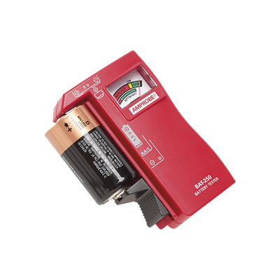 Probador de Baterías 9 Vcc / 1.5 Vcc [AA-AAA-C-D]