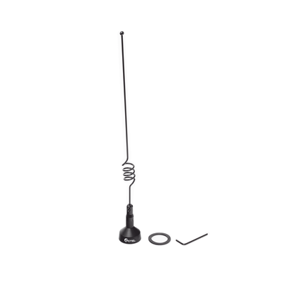 Antena Móvil UHF, Ajustables en Campo, Rango de Frecuencia 806 - 896 MHz.
