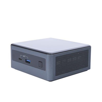 NUC / Intel / Mini PC Performance / Core i3 / 10a Generación / 1 X HDMI / 3 X USB / 1 X USB-C / WiFi 6 / Bluetooth / Memoria RAM, S.O y SSD o HDD No Incluido / Incluye Fuente