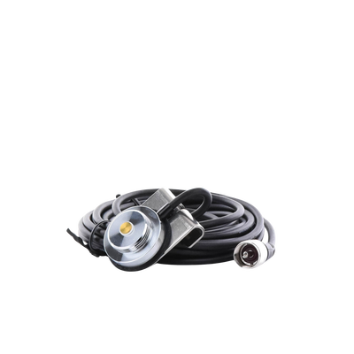 Montaje de 3/4" (Nmo) para Cajuela, 5 m de Cable RG-58A/U, Conector UHF (PL-259) Macho.