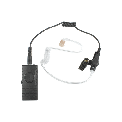 PTT Bluetooth con tubo acústico para radios HYT con Bluetooth interconstruido, incluye cargador USB.