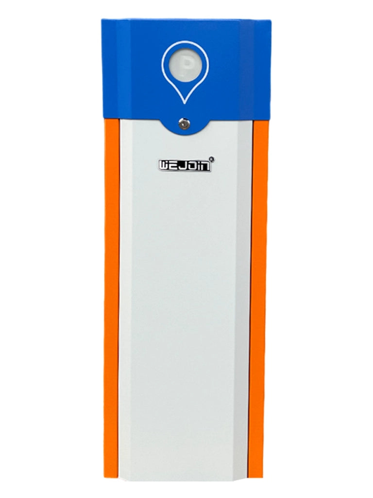 WEJOIN WJCB101VFIL34 - Barrera Vehicular Izquierda de Alto Flujo con Motor de 24 Vcc, Fuente de Alimentación de 110 Vca, Brazo Octagonal de 4.5 Metros, Velocidad de 3 Segundos y Dirección Ajustable