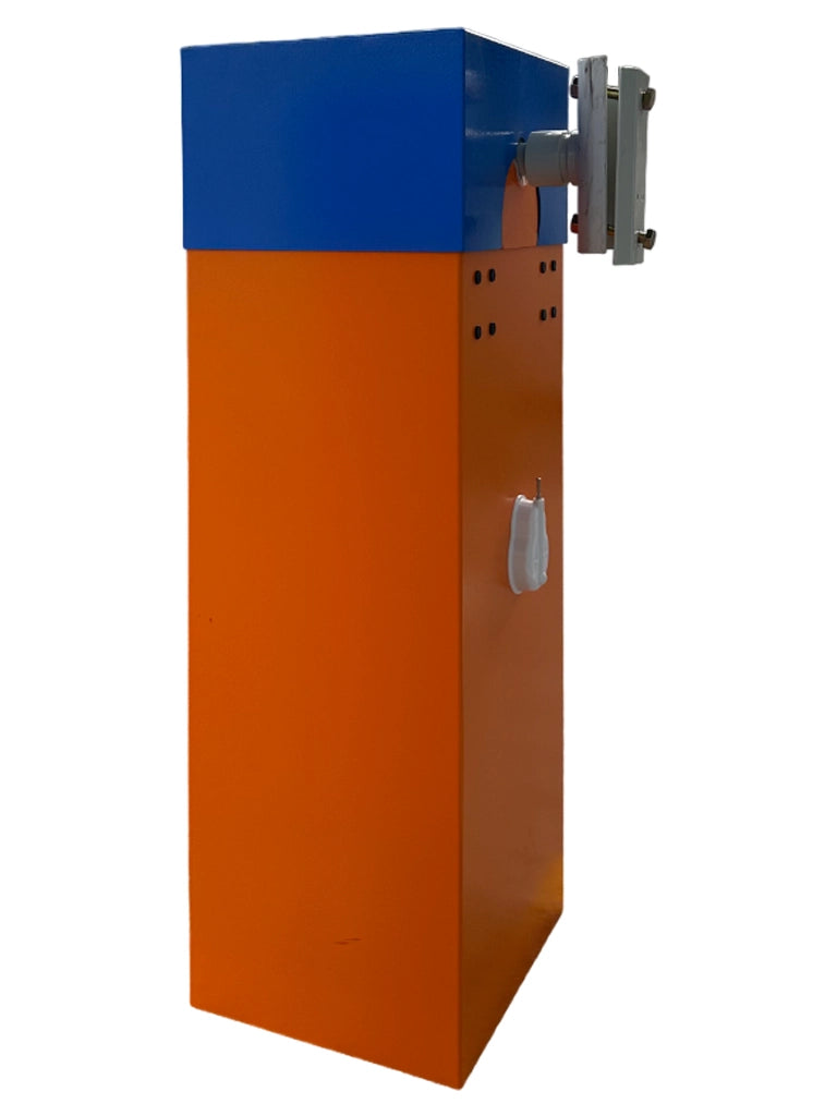WEJOIN WJCB101VFIL34 - Barrera Vehicular Izquierda de Alto Flujo con Motor de 24 Vcc, Fuente de Alimentación de 110 Vca, Brazo Octagonal de 4.5 Metros, Velocidad de 3 Segundos y Dirección Ajustable