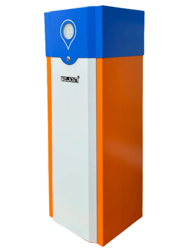 WEJOIN WJCB101VFIR56TC - Barrera Vehicular Derecha con Brazo Telescópico de 4m - 6m, Motor de 24VCC, Velocidad 5 Segundos, Dirección Ajustable, 6,000,000 Ciclos Uso Continuo