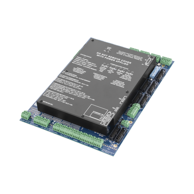 Controlador de Acceso con Gabinete / 4 Lectoras / Doble Procesador / +50 Formatos de Tarjetas Compatibles / 45,000 Tarjetas