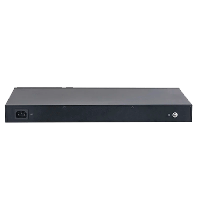 DAHUA DH-CS4220-16GT-190 Switch Poe de 16 Puertos Gigabit con PoE inteligente, puerto rojo de 90W, 190W totales, 2 puertos SFP, PoE Watchdog, switching de 40 Gbps y protección avanzada contra descargas. Plataforma DoLynk Care/