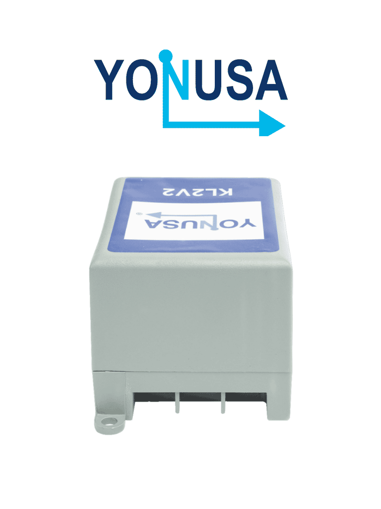 YONUSA KL2V2 -  Modulo de mando receptor y dos transmisores compatible con todos los energizadores Yonusa, conexion sencilla, armado y desarmado de cerco electrico
