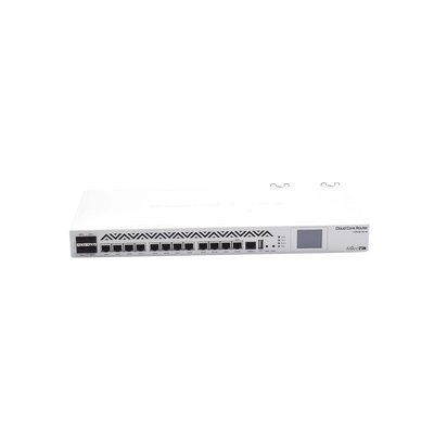 (CCR1036-12G-4S-EM) Cloud Core Router, CPU 36 Núcleos, 12 puertos Gigabit Ethernet, 4 puertos SFP y 8 GB Memoria