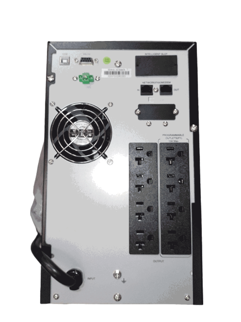 CDP UPO11-2 AX UPS Online / 2000VA / 2000W / 8 Terminales de las cuales 4 son programables / Pantalla LCD / Entrada para banco de baterías / Respaldo 6 minutos carga completa / REQUIERE CLAVIJA O ADAPTADOR NEMA 5-20R