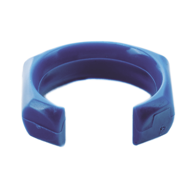 Clip de Identificación para Patch Cord Siemon, Color Azul, Bolsa con 25 Piezas