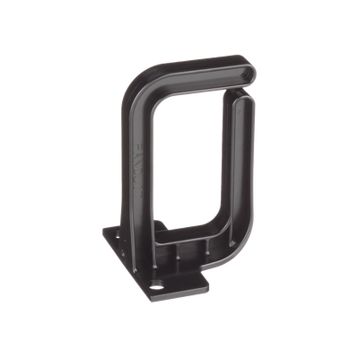 Anillo Tipo D Vertical, Para Gabinetes de Telecomunicaciones, 1 UR, Color Negro