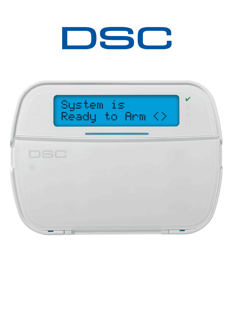 DSC HS2LCDPN - Teclado Cableado LCD Alfanumérico con Lector de Proximidad de 32 caracteres admite 128 zonas compatible con NEO
