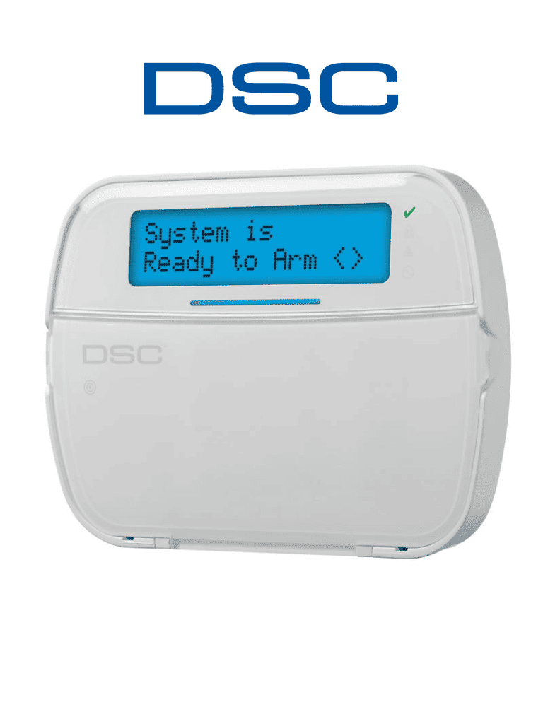 DSC HS2LCDRF9N - Teclado Cableado LCD Alfanumérico con Transceptor integrado de 32 caracteres admite 128 zonas compatible con NEO