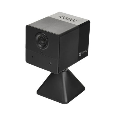 Mini Cámara IP Inalámbrica Con Batería Recargable (Cero Cables) / 2 Megapíxel  / Uso en Interior / Grabación en la Nube / Base Magnética Para Adherirla a Superficies Metálicas