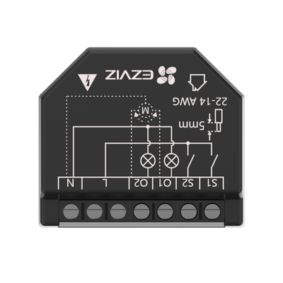 Relevador Wi-Fi  Inteligente / 2 Salidas Para 2 Apagadores / Ideal Para Control de Iluminación / Control Remoto / Horarios Personalizados / Registro de Consumo / 110-240VCA