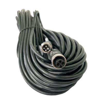 DAHUA MCNU-GXF4-GXM4-12 - Cable extensor tipo aviación de 12 Metros/ Para transmisión de video y audio analogico/ Conectores M12 hembra a M12 macho/ 4 Pines/ Especial para DVR Movil/