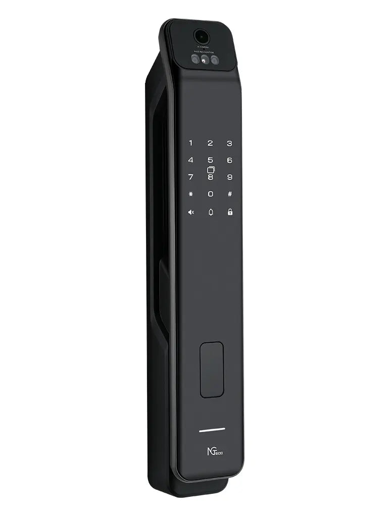 NGTECO SL01-Z350VPN -  Cerradura inteligente facial /  100 huellas / 50 rostros / 50 palmas / 100 tarjetas