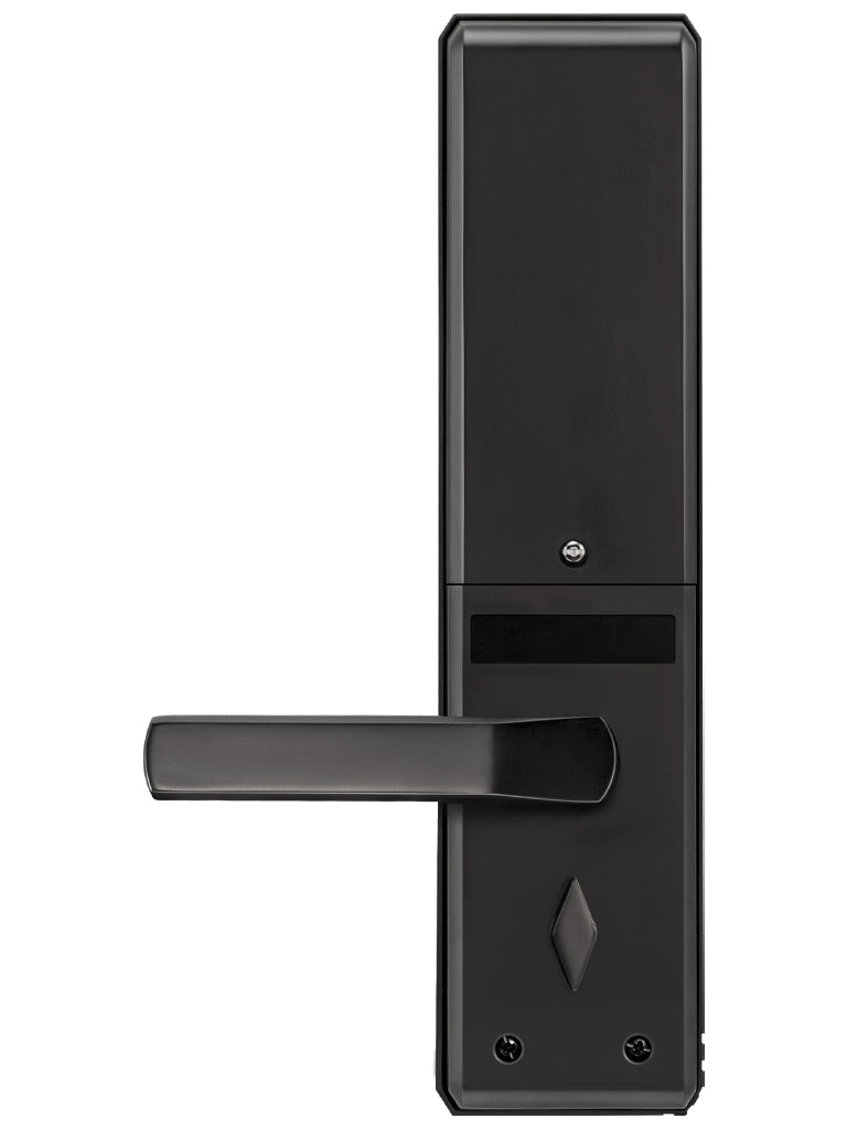 ZKTECO TL300B - Cerradura Inteligente con Bluetooth, Capacidad para 100 Huellas Dactilares, 100 Tarjetas y 100 Contraseñas, Compatible con Puertas Izquierdas y Derechas