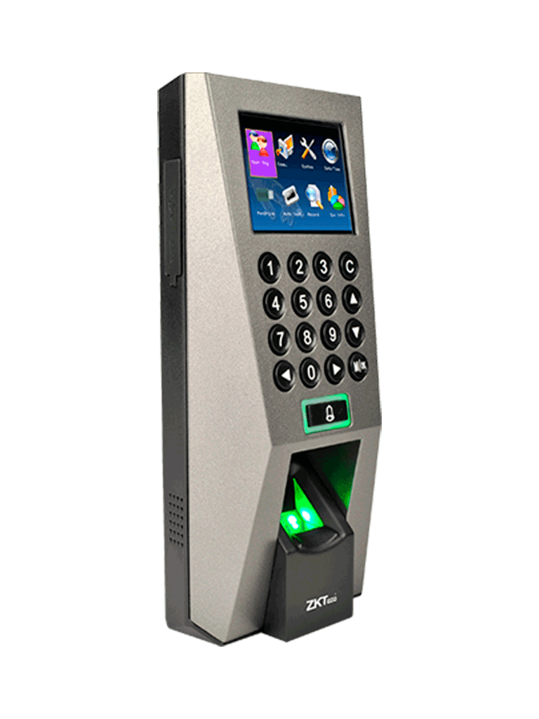 ZKTECO F18MF - Control de Acceso y Asistencia / 3000 Huellas / 5000 Tarjetas Frecuencia 13.56 Mhz / 30000 Registros / Tarjetas MF / TCPIP /  USB / Compatible con Software Gratuito ZK Access 3.5