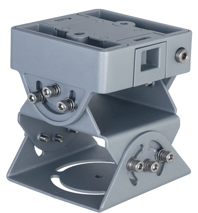 DAHUA 8019 Soporte cardán/ Adecuado para su uso con cámaras tipo bala y carcasas protectoras /aleación de aluminio/ Soporta 10 kg/ Adaptador de montaje altamente flexible