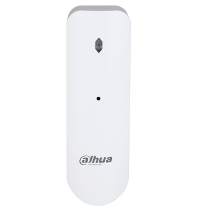 DAHUA ARD512-W2 - Detector de rotura de cristal inalámbrico, Detección de frecuencias altas y bajas (simultaneas), Diferentes tipos de cristal, LED indicado, App DMSS, Frecuencia 433 MHz, Tecnología: AirShield, Compatible con HUB 1.0 y HUB 2.0