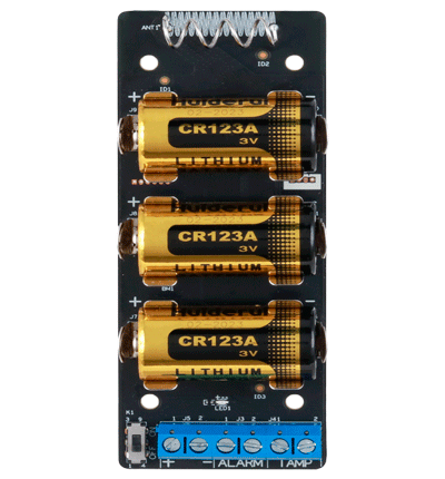 DAHUA ARM320-W2 - Expansor de entradas inalámbricas, 1 entrada de alarma + 1 entrada anti-tampering, Tipos de alarma: medica, fuego. emergencia, gas, App DMSS, Frecuencia 433 MHz, Tecnología: AirShield, Compatible con HUB 1.0 y HUB 2.0