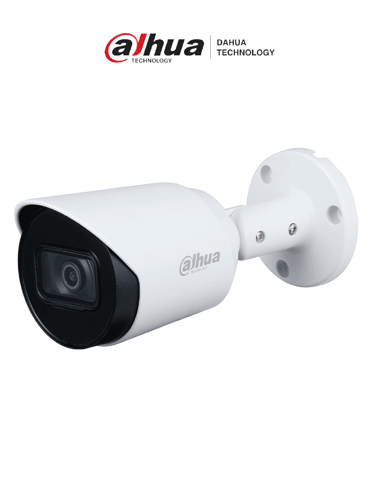 DAHUA HAC-HFW1801TN-A - Cámara Bullet 4K lente de 2.8 mm, WDR real, IR de 30 m, soporta CVI/CVBS/AHD/TVI, carcasa metálica, IP67 resistente al clima