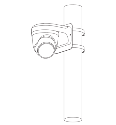 DAHUA DH-IPC-HDW3449H-AS-PV - Camara IP Domo TiOC de 4 Megapixeles/ WizSense/ Lente de 2.8 mm/ Angulo de 101 Grados/ Iluminador Dual/ Sirena/ Estrobo Azul y Rojo/IR 30m/ SMD 4.0/ Microfono Integrado/ Ranura MicroSD/  IP67/ PoE