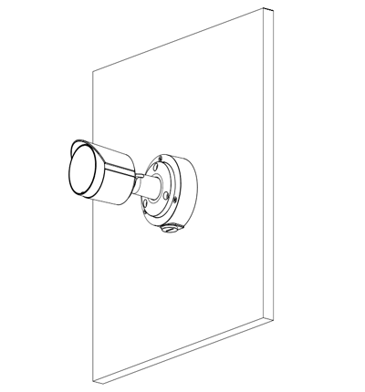DAHUA DH-IPC-HFW2841S-S - Cámara IP Bullet 4k/ 8 Megapíxeles/ Lente de 2.8 mm/ 105 Grados de Apertura/ H.265+/ IR de 30 Mts/ Metálica/ WDR Real de 120 dB/ IP67/ Video analíticos con IVS/ Ranura para MicroSD/ PoE