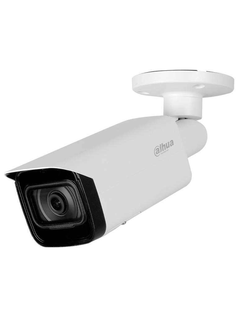 DAHUA DH-IPC-HFW5442T-SE - Cámara Bullet de 4MP con tecnología Acupick y WizMind, sin metadatos de video, IA SSA, detección facial, mapa de calor, conteo de personas, lente de 2.8mm, IR 80m, SMD 3.0, ranura micro SD, ePoE, IP67, IK10.