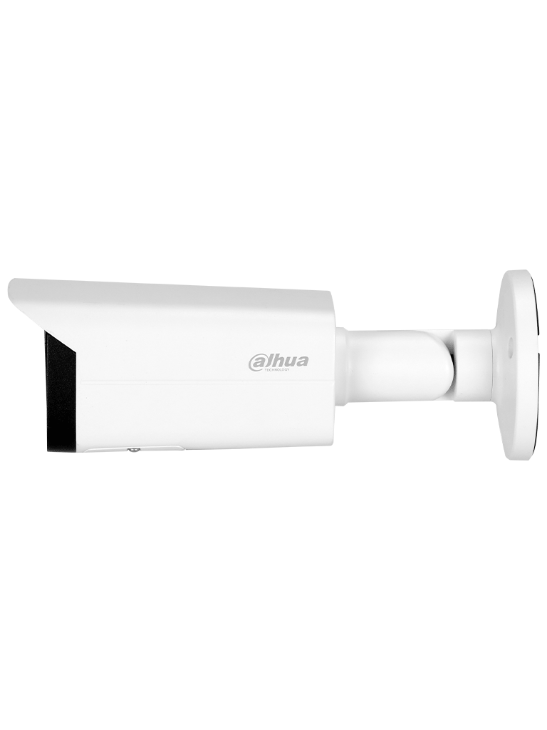 DAHUA DH-IPC-HFW5442T-SE - Cámara Bullet de 4MP con tecnología Acupick y WizMind, sin metadatos de video, IA SSA, detección facial, mapa de calor, conteo de personas, lente de 2.8mm, IR 80m, SMD 3.0, ranura micro SD, ePoE, IP67, IK10.