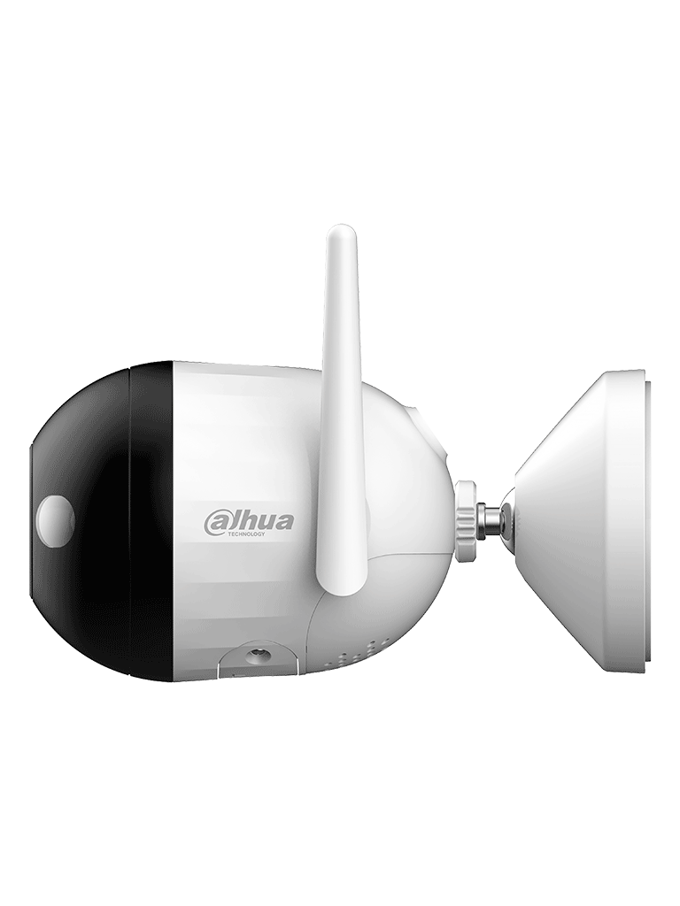 DAHUA F4CN-LED - Cámara IP Bullet Wifi de 4 Megapíxeles/ Full Color/ Microfono Integrado/ 30 Mts de Luz Visible/ Ranura para MicroSD/ IA con Detección de Humanos/ IP67/