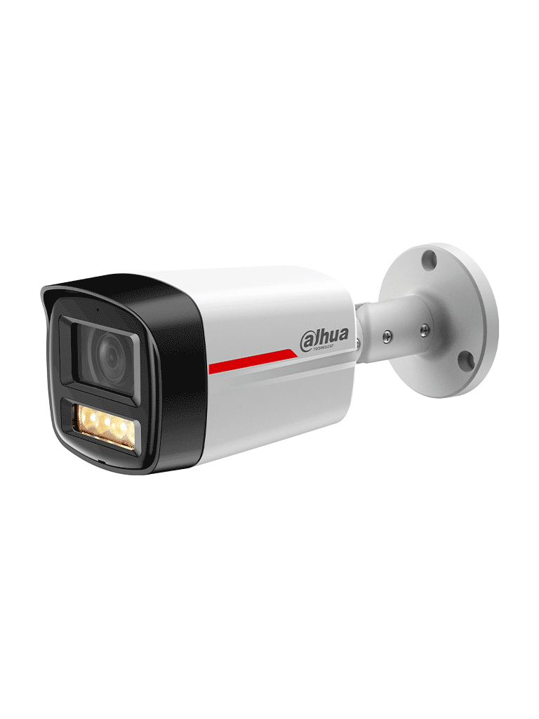 DAHUA DH-IPC-HFW2449TLP-S-LED-0280B-PRO- Cámara IP Bullet de 4MP / WizColor /WizSense/ Lente 2.8mm/ SMD Plus/ Protección perimetral/ IP67/ PoE/ Ranura MicroSD