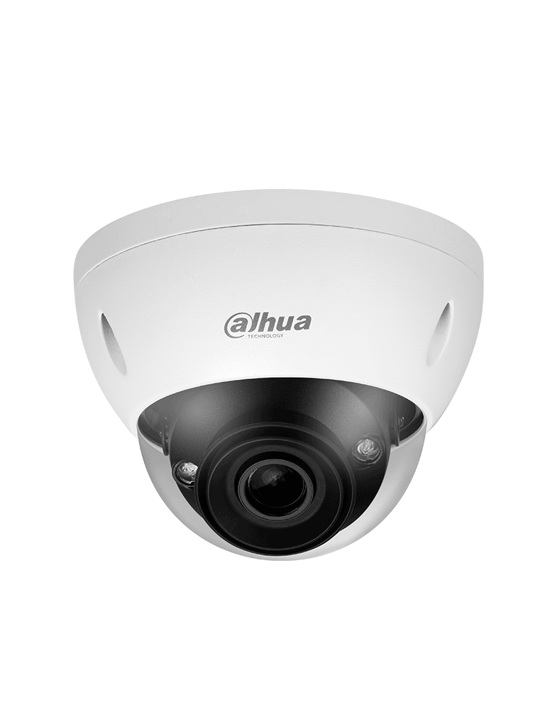 DAHUA IPC-HDBW5442E-ZE - Cámara IP Domo WizMind varifocal de 4 MP y LED IR de 40m, algoritmo de aprendizaje profundo, metadatos de video, detección facial, conteo de personas, ranura Micro SD, micrófono, E/S de alarma y audio, ePoE, IP67, IK10 y SMD 3.0.